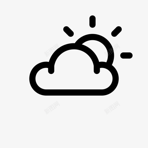 云天预测闪耀太阳天气好天气图标png_新图网 https://ixintu.com Cloud day forecast shine sun weather 云 天 天气 太阳 闪耀 预测
