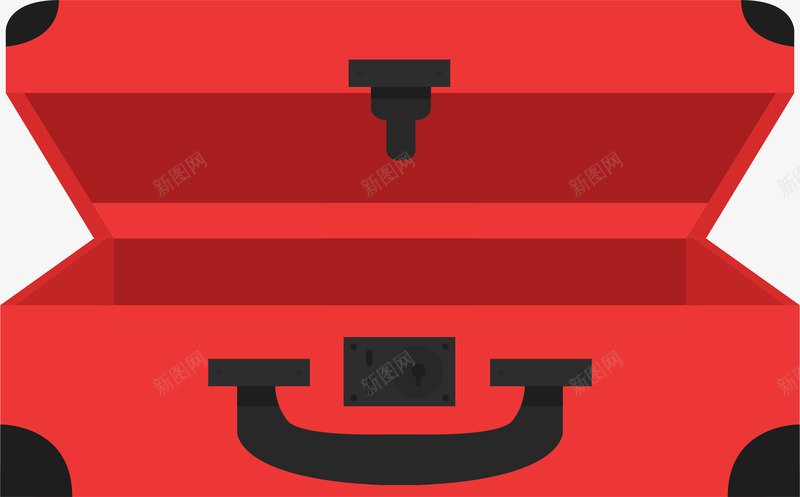 金属包边红色箱包png免抠素材_新图网 https://ixintu.com 包边箱包 皮质箱包 箱包 精致 精致箱包 红色箱包 金属