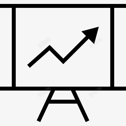 财政图标png_新图网 https://ixintu.com 业务 图形 市场营销 数据 线图 统计 财政