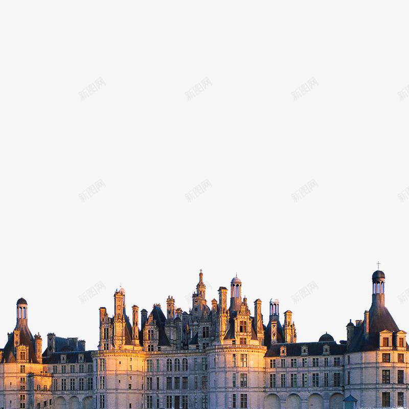法国城堡png免抠素材_新图网 https://ixintu.com 上流社会 城堡 宏伟 法国城堡 规模强大 贵族 酒庄 院子