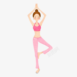 瑜伽健身运动瑜伽高清图片