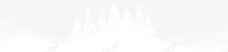 圣诞节白色圣诞树png免抠素材_新图网 https://ixintu.com 下雪 冬季圣诞树 圣诞节 寒冷冬天 白色圣诞树 白色树林