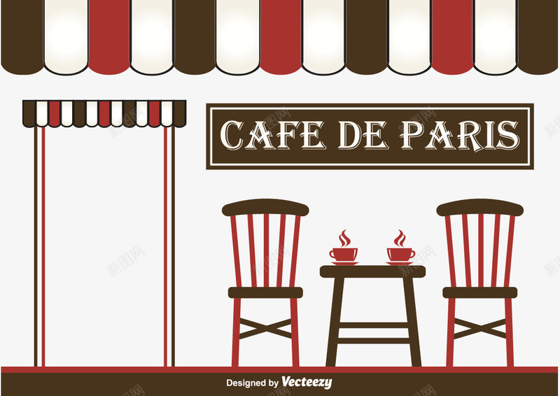 咖啡厅门口png免抠素材_新图网 https://ixintu.com 咖啡 咖啡厅 咖啡厅样机 杯子 桌子 椅子 门口