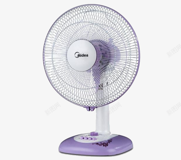 紫色美的电风扇png免抠素材_新图网 https://ixintu.com 品牌 家具 电器 电风扇 电风扇广告 紫色 美的 美的电风扇 风扇