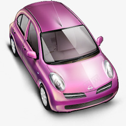 3D精致生活家私家车图标png_新图网 https://ixintu.com 3d 图标 家私 生活 精致