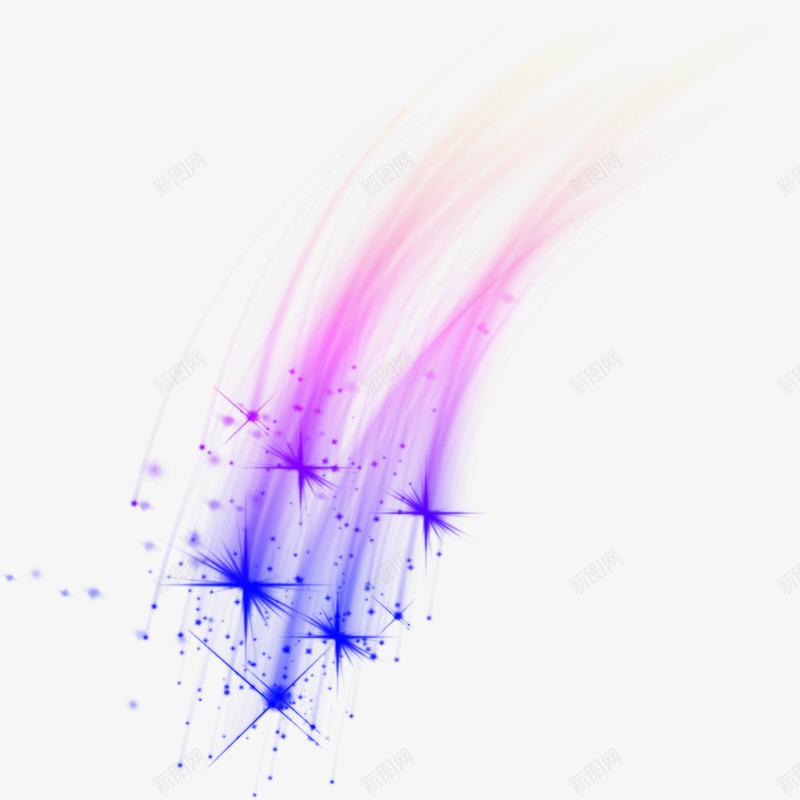 魔法光效png免抠素材_新图网 https://ixintu.com 光效 光点 光芒特效 星星 紫色光效 魔术光效 魔法 魔法特效