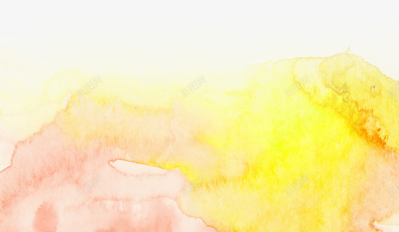 粉黄色水彩风景涂鸦png免抠素材_新图网 https://ixintu.com 水彩 涂鸦 粉黄 风景