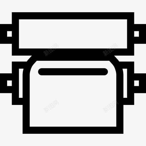 热转印打印机概述图标png_新图网 https://ixintu.com 印刷机 工具和用具 打印 打印机 热压机