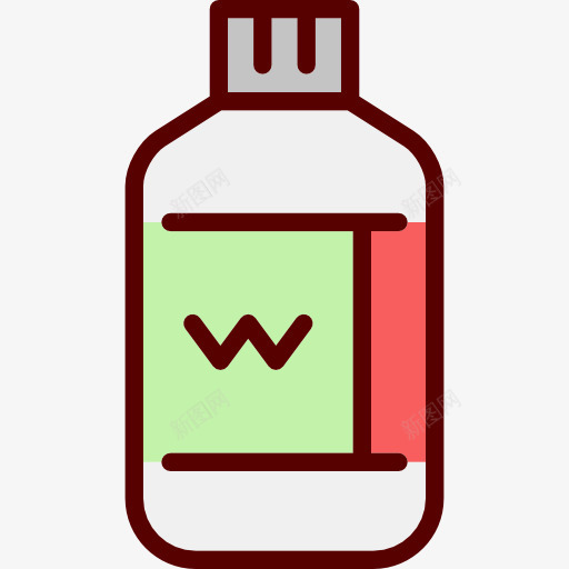 消毒剂图标png_新图网 https://ixintu.com 保健 医疗 卫生消毒剂 工具和用具 治疗 酒精