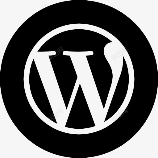WordPress的标志图标png_新图网 https://ixintu.com WordPress网站 字母 标志 标识 社会 社会的正常 社会网络 符号