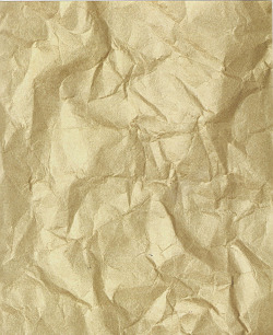 皱皱的一张纸的随意的皱褶高清图片