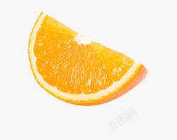 橙肉蜜瓜半个橙子高清图片