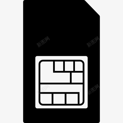 SIM卡图标png_新图网 https://ixintu.com 信息 存储卡 手机 联系人 负荷