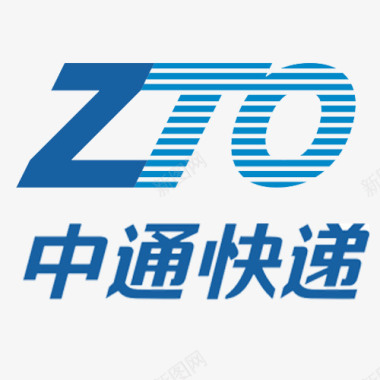 中通快递中文logo图标图标