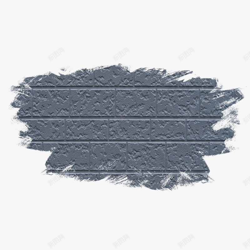 灰蓝色纹理瓷砖墙面png免抠素材_新图网 https://ixintu.com 墙面 外墙 灰蓝 瓷砖 纹理