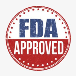 简洁大气企业FDA认证标志图素材