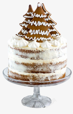 圣诞树样式甜品创意蛋糕高清图片