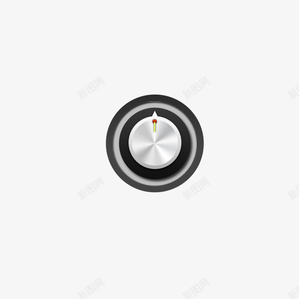圆形按钮png免抠素材_新图网 https://ixintu.com 圆形按钮 彩色按钮 精致按钮 音量调节按钮