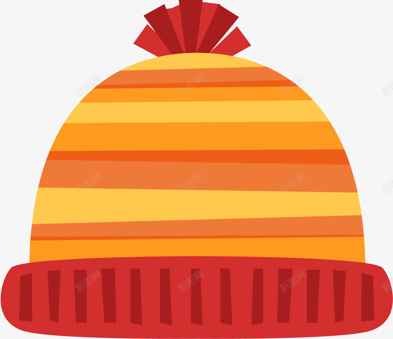 冬季多彩条纹帽子png免抠素材_新图网 https://ixintu.com 冬天帽子 冬季帽子 卡通帽子 多彩帽子 多彩条纹 条纹帽子