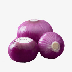 圆形爱心紫色实物蔬菜洋葱高清图片