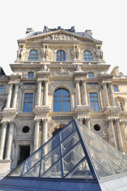 卢浮宫图欧洲旅行巴黎卢浮宫图高清图片