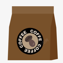 卡通咖啡豆包装素材