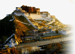 圣地西藏布达拉宫高清图片