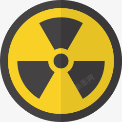 核标志辐射图标高清图片