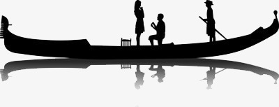 在小船上的求婚png免抠素材_新图网 https://ixintu.com 幸福 开心 浪漫