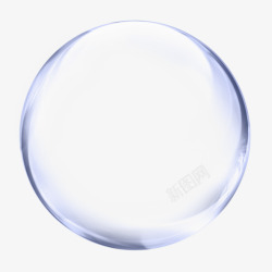 蓝色泡泡封面气泡泡泡蓝色元素高清图片