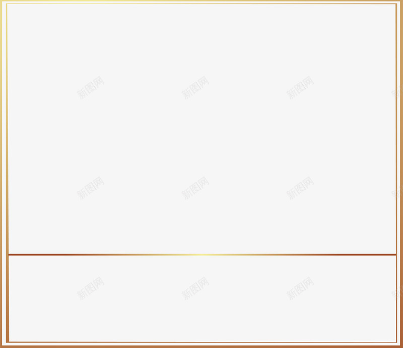 金色线条框架png免抠素材_新图网 https://ixintu.com 免抠PNG 框架 线条 边框纹理 金色 闪耀