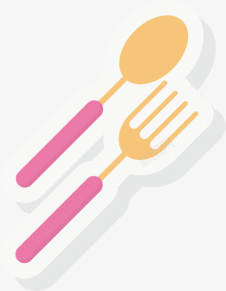用餐工具刀叉用餐工具矢量图高清图片