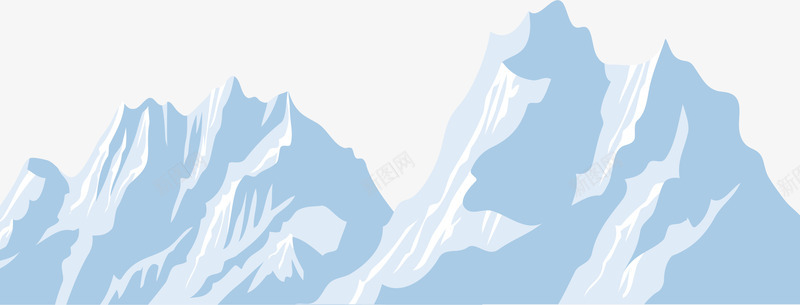 冰山psd免抠素材_新图网 https://ixintu.com 冬天 冰块 冰山 山 山峰 模型