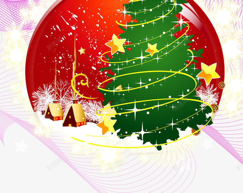 百变圣诞潮流海报psd_新图网 https://ixintu.com 圣诞展架图片 圣诞节图片素材 圣诞节海报素材 圣诞铃铛 树 梦幻雪花 礼物 蝴蝶结