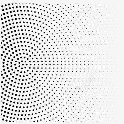 环绕黑色圆弧点状元素矢量图高清图片