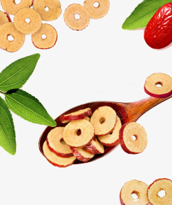 红枣馍片实物和田枣片高清图片