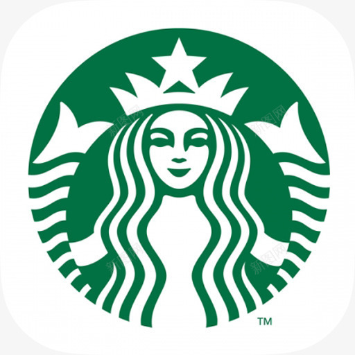 星巴克iOS7LikeMacIcons图标png_新图网 https://ixintu.com LOGO Starbucks 星巴克