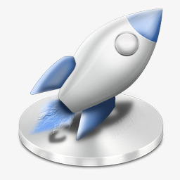 发射火箭启动蓝色启动图标png_新图网 https://ixintu.com Blue Launch Launchpad rocket 发射 启动 火箭 蓝色