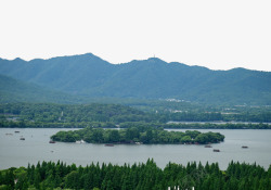 杭州风光西子湖畔美景高清图片