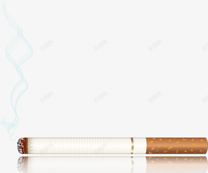 香烟主题矢量图eps免抠素材_新图网 https://ixintu.com 2 香烟禁止吸烟打火机叉叉烟盒烟灰缸丝带矢量素材 矢量图
