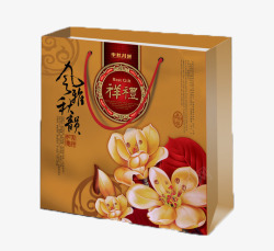 中秋月饼节日中秋节月饼包装盒高清图片