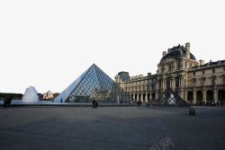 欧洲旅游图片下载典雅大气肃穆建筑巴黎卢浮宫高清图片