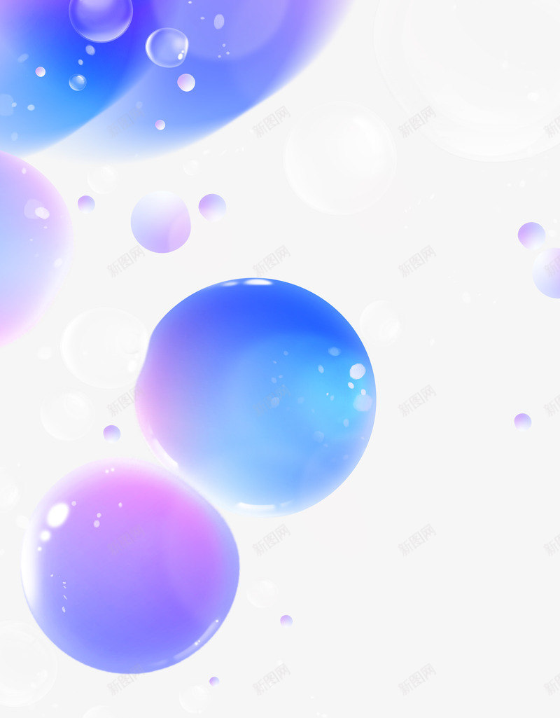 蓝紫色气球png免抠素材_新图网 https://ixintu.com 促销气球装饰 婚庆 婚庆气球 气球免抠png 节日促销 蓝紫色气球