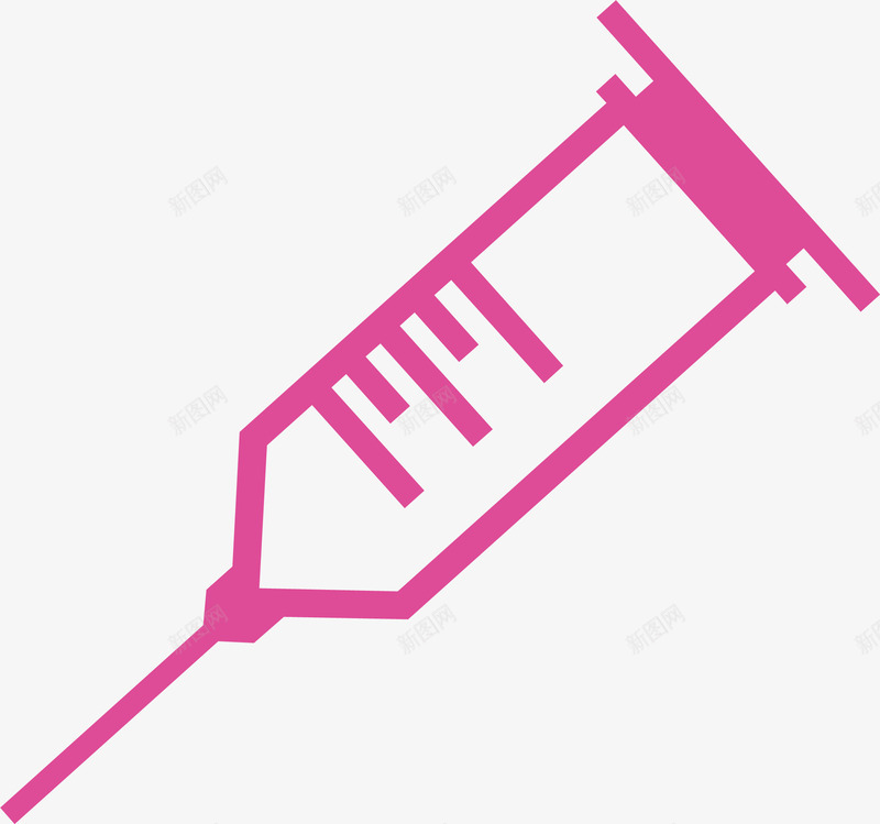 红色针管矢量图ai免抠素材_新图网 https://ixintu.com 医药 注射器 生物医药 生物医药产业 生物医药展板 生物医药广告 生物医药整容 矢量图 红色针管