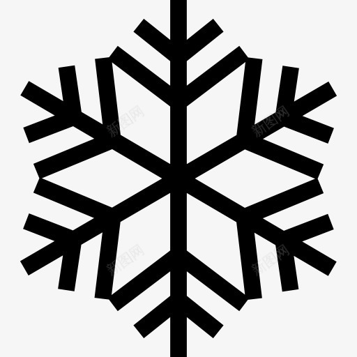 SnowflakeWinter图标png_新图网 https://ixintu.com 下雪 冬天 天气冷 雪花