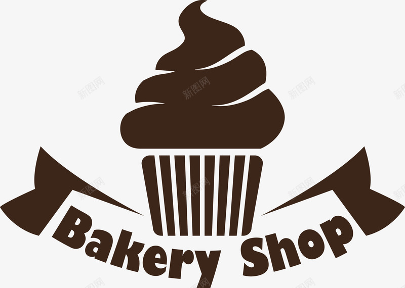 烘焙商店的可爱LOGO图标png_新图网 https://ixintu.com LOGO 冰淇淋 奶油 手绘 烘焙 甜品 甜食 糕点 糕点logo 纸杯蛋糕 蛋糕 面包