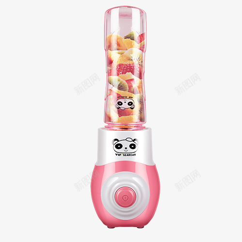 小型粉色榨汁机png免抠素材_新图网 https://ixintu.com 产品实物 小型 榨汁机 电器 粉色