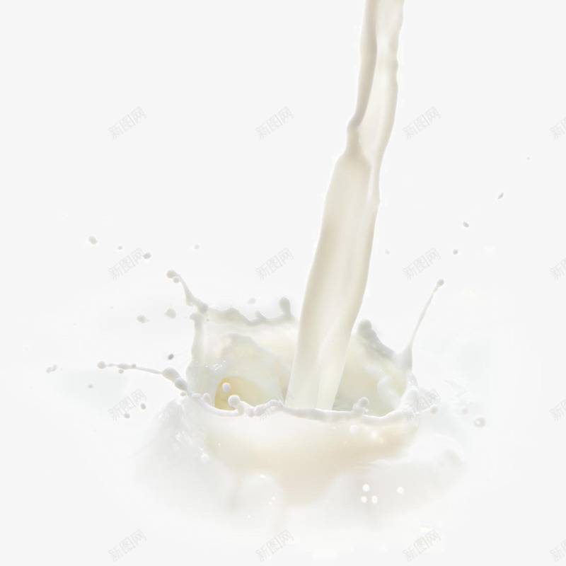 水花溅起的牛奶png免抠素材_新图网 https://ixintu.com 休闲饮品 健康食品 水花溅起的牛奶 液体 牛奶 酒水饮料 餐饮美食