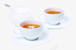 保健精致茶饮素材