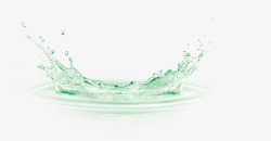 绿色水波素材
